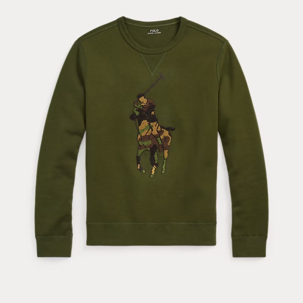 Polo Ralph Lauren Big Pony Double-Knit Sweatshirt